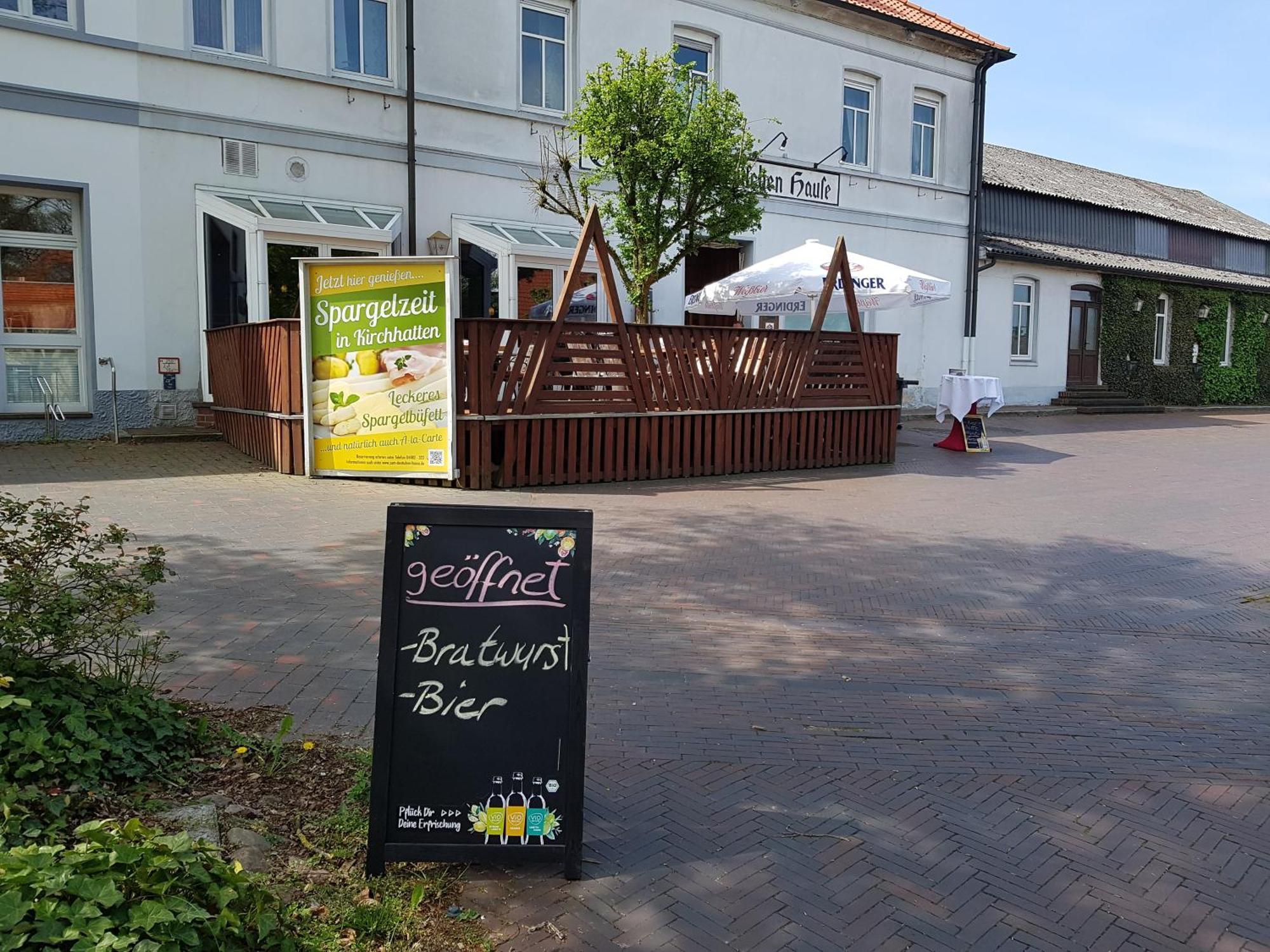 Hotel & Restaurant Zum Deutschen Hause Kirchhatten エクステリア 写真